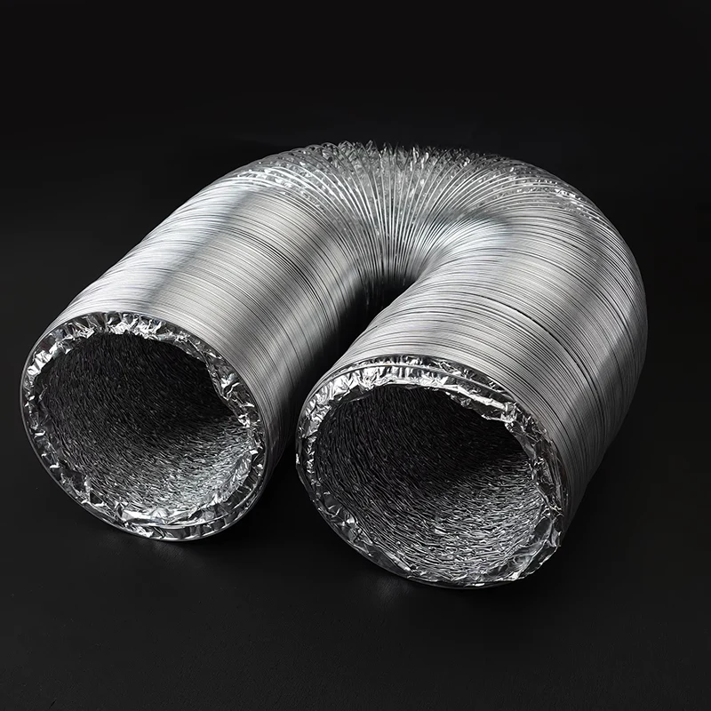 Aluminium Fil Verre Fibre Air Air Conduit